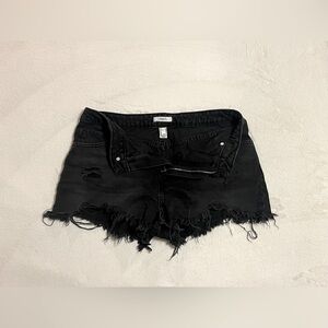 Black Forever 21 Premium Denim Shorts, Size US 28